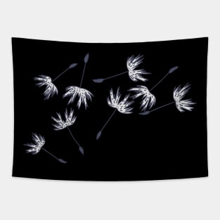 Dandelion Wish - Floating Seeds - Spiritual Flower Tapestry