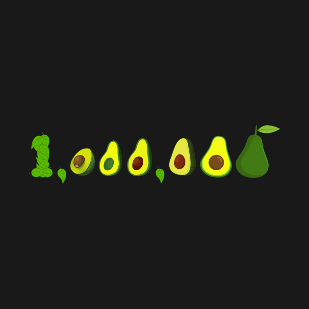 1 million Avocado by MARGARIYAH