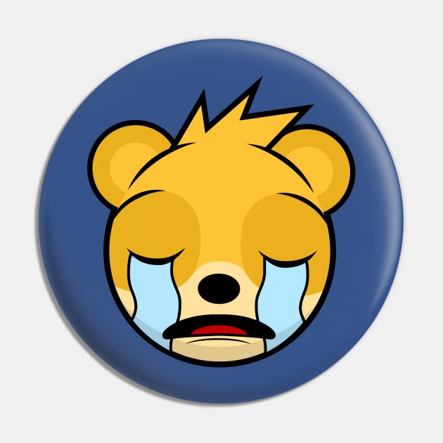 Sad Yellow Bear Cockburn Pin by MOULE