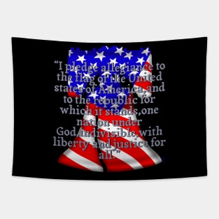 The pledge of allegiance Tapestry