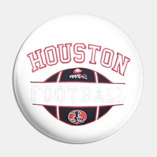 Houston Football Pin