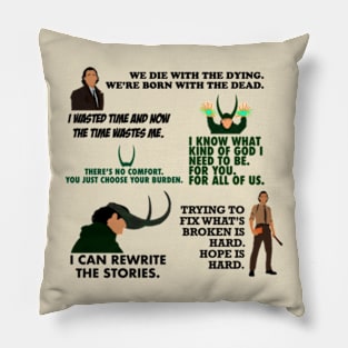 Glorious Quotes Pillow