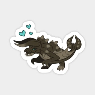 Black Diablos Magnet