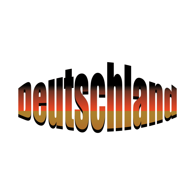 Deutschland- Germany Print by PandLCreations