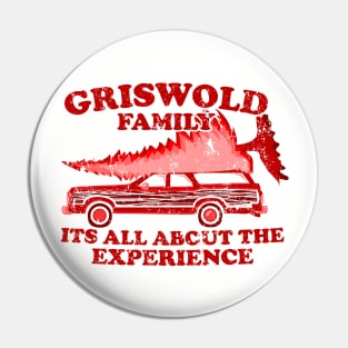 Griswold Family Christmas Distressed Pin