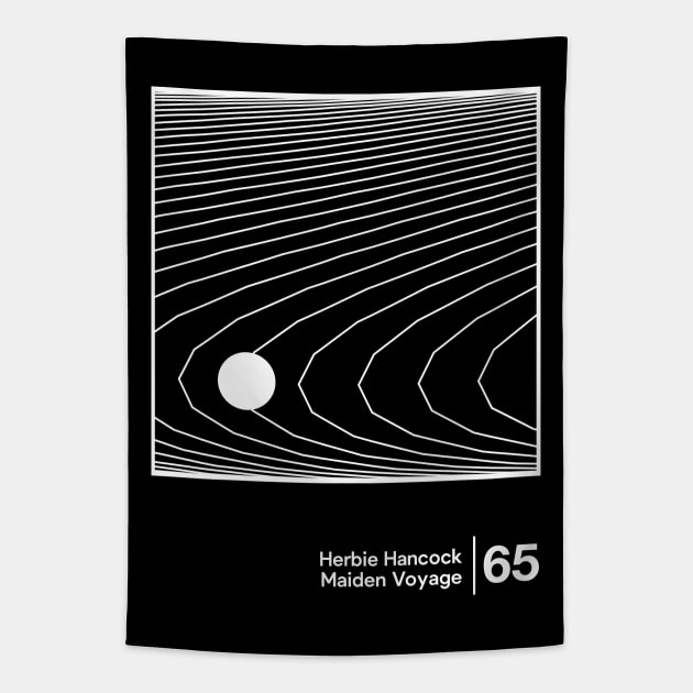 Maiden Voyage - Herbie Hancock - Minimalist Graphic Design Artwork Tapestry by saudade