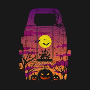 HALLOWEEN NIGHT IN TOTAL STATION T-Shirt