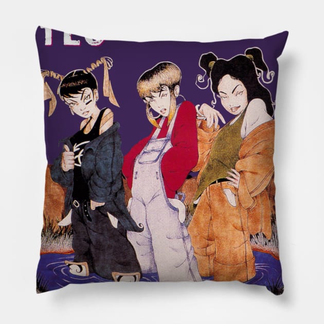 Waterfalls Original Aesthetic Tribute 〶 Pillow by Terahertz'Cloth