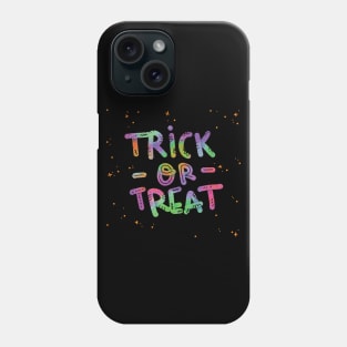 Trick or Treat Gummy Worms Matching Halloween Colorful Tees Phone Case