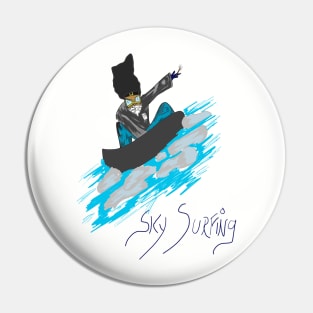 Sky Surfing Pin