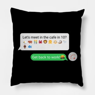 Astrological text messages: Sagittarius Pillow