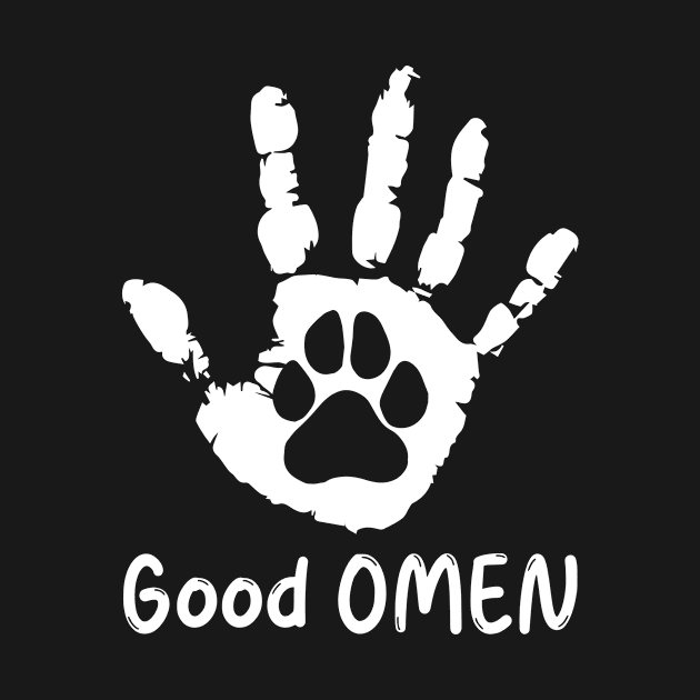 Good Omen Dog Paw by Dog Lovers Store