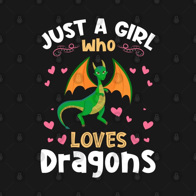 Just a Girl who Loves Dragons Gift by aneisha