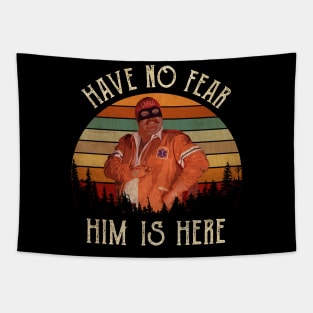 Captain Chaos Have No Fear Him Is Here Cannonball Tapestry