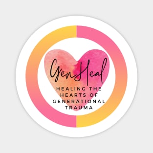 GenHeal Logo Pink Magnet