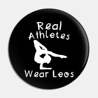 Real Athletes Wear Leos Pin