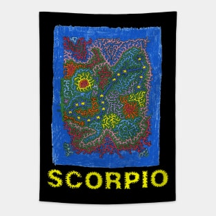 Constellation Scorpio Tapestry