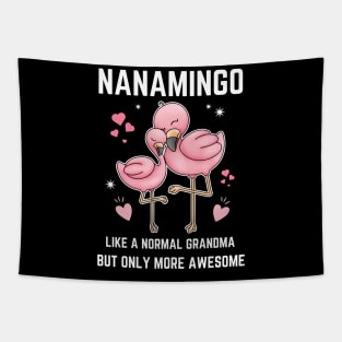 Nanamingo Like a Grandma Only More Awesome Mother’s Day Nana Tapestry