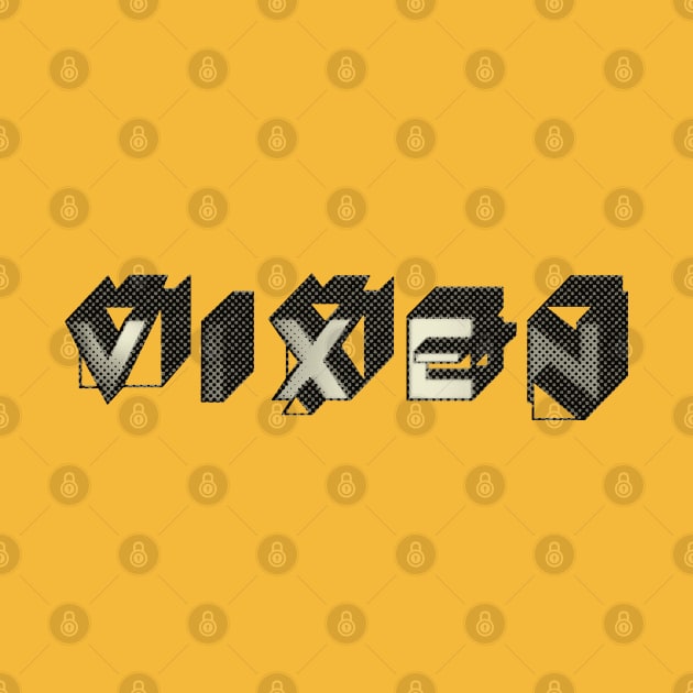 Vixen in retro blocks by Vixen Games