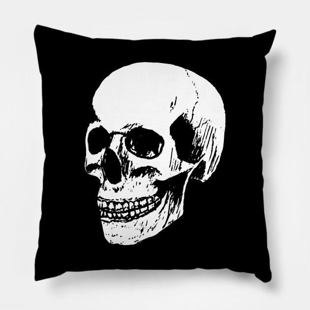 skull Pillow by PedroVale