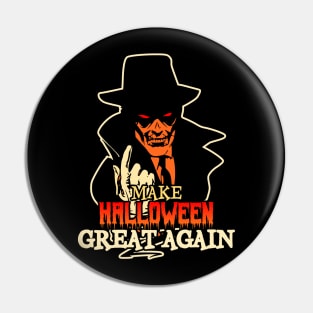 scary mafia spirit, make halloween great again Pin