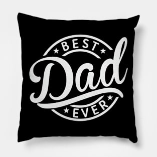 Best Dad Ever Father's Day Pillow