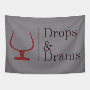 Drops & Drams Logo Tapestry