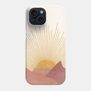 Boho Sun Burst Phone Case