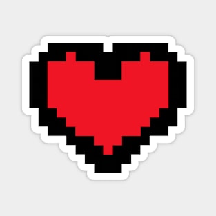 Pixel Heart Magnet