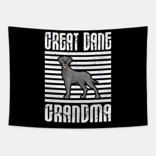 Great Dane Grandma Proud Dogs Tapestry