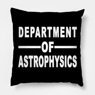 Department Of Astrophysics Pillow