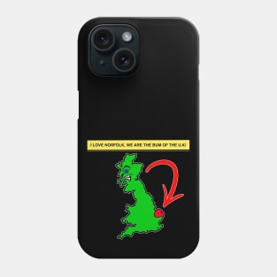 I Love Norfolk Phone Case