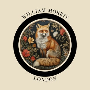 William Morris "Vintage Fox Fantasy" T-Shirt