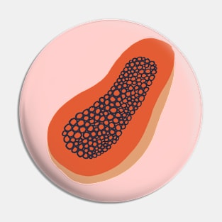 Cute Papaya Pattern Pin