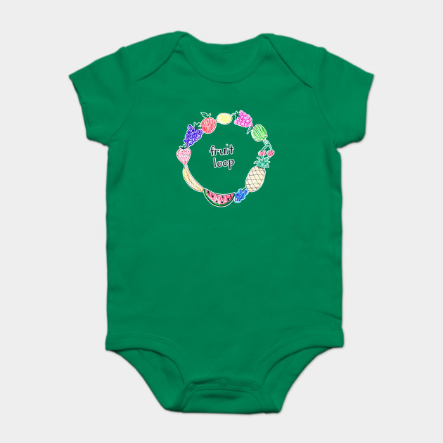 Fruit Loop Fruity Onesie Teepublic