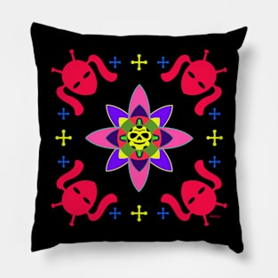 Cootie Square 3 Pillow