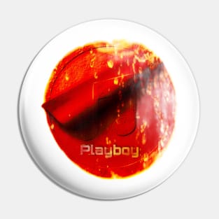 PlayBoy In The Fold Pin