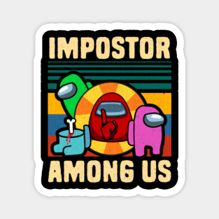 Among Us Impostor Kill Magnets Teepublic Au