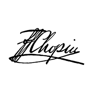 Frédéric Chopin Signature T-Shirt