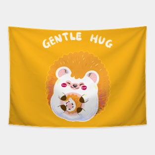 Gentle hug Tapestry