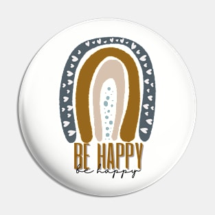Be Happy Pin