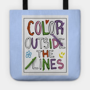 Color Outside The Lines Tote