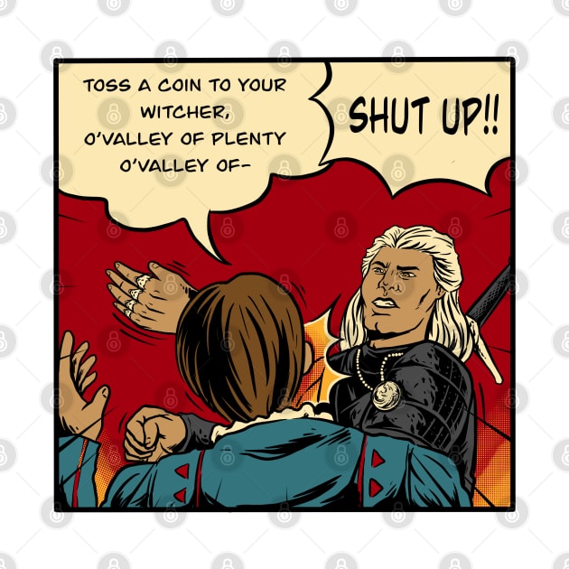 witcher slap by spoilerinc