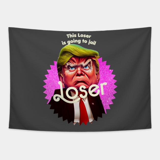 donald trump loser Tapestry by TeeLabs