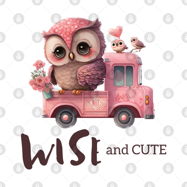 Wise and Cute Owl Design by Novelty Depot