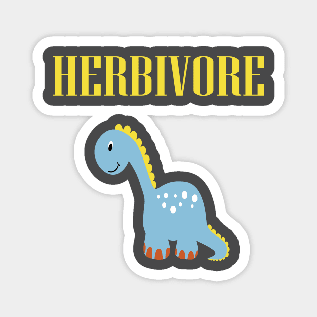 Herbivore Magnet by JevLavigne