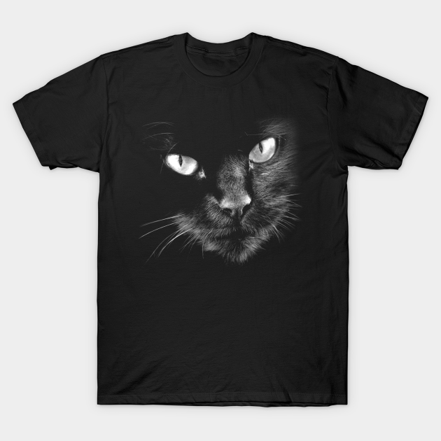Black Cats Rule - Hello Darkness - Black Cat - T-Shirt