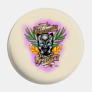 Wakanda Forever Pin