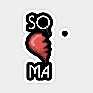 SO-MA Cute Soulmates Valentine's Day 2020 Partners Magnet