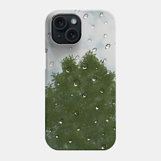 Rain drops Phone Case